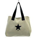 【中古】コンバース CONVERSE トウキョウ LOGO HANDLE NEOPRENE TOTE BAG トートバッグ ショルダーバッグ ネオプレン ライトグレー /YO..