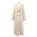 【中古】フレイアイディー FRAY I.D 福袋商品 22AW チェスターコート ロング アウター ウール混 F アイボリー /MI ■OS レディース 【ベク...