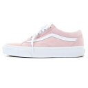 【中古】バンズ VANS OLD SCHOOL HEIQ スニーカー スエード 24.5cm ピンク /SR35 ■SH レディース 【ベクトル 古着】 240312