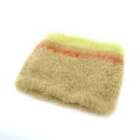 【中古】未使用品 フミカ ウチダ FUMIKA_UCHIDA MOHAIR ALPACA BLEND KNITTED NECK WARMER ネックウォーマー マフラー モヘア混 アルパカ混 ベージュ 黄 イエロー /AK31 レディース 【ベクトル 古着】 240221