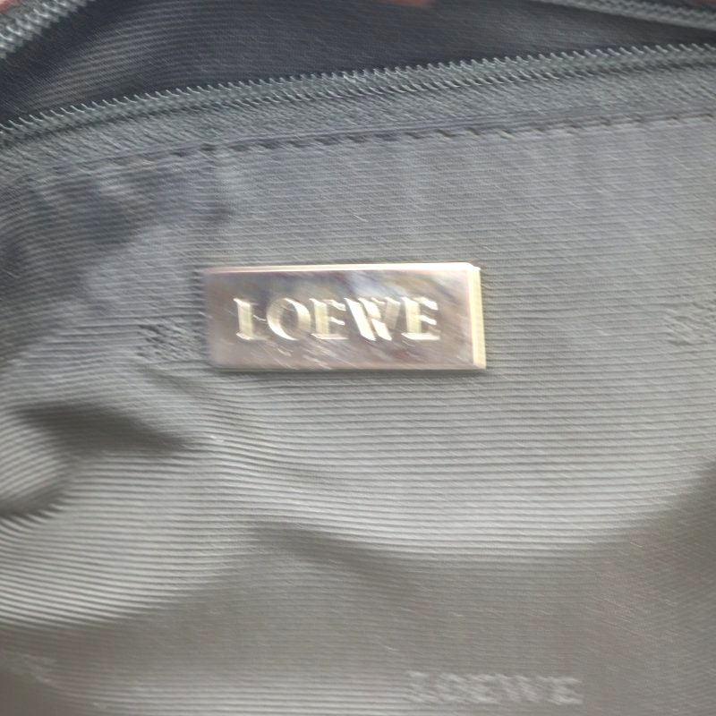 【中古】ロエベ LOEWE アマソナ アナグラム トートバッグ レザー 茶 ブラウン ■OH /AK26 レディース 【ベクトル 古着】 240306 3