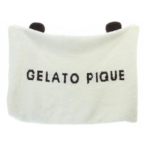 楽天ブランド古着ベクトルプレミアム店【中古】ジェラートピケ gelato pique ピローケース パンダ耳付き 枕カバー 白 ホワイト グレー /SR12 レディース 【ベクトル 古着】 240422