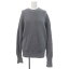 【中古】ハイク HYKE RIB CREWNECK SWEATER ニット セーター 長袖 2 グレー 11147 /HK ■OS レディース 【ベクトル 古着】 240319