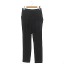 コルピエロ col pierrot 22AW L'Appartement別注 Dress Pants パンツ テーパード サイドジップ 36 S 黒 ブラック /YQ ■OS レディース  240412