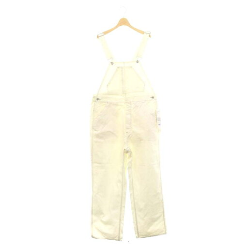 【中古】未使用品 ジョンブル JOHNBULL 22AW オーバーオール サロペット ワイド ボタンフライ コットン F オフホワイト /YQ ■OS レディース 【ベクトル 古着】 240724 【中古】未使用品 ジョンブル JOHNBULL 22AW オーバーオール サロペット ワイド ボタンフライ コットン F オフホワイト /YQ ■OS レディース 【ベクトル 古着】 240724