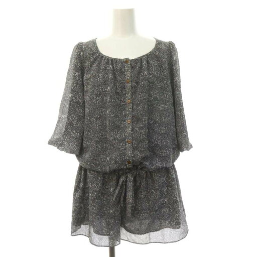 【中古】リッチ rich ハート総柄 オールインワン サロペット ショートパンツ 七分袖 S グレー /AT ■OS ■SH レディース 【ベクトル 古着】 240905 【中古】リッチ rich ハート総柄 オールインワン サロペット ショートパンツ 七分袖 S グレー /AT ■OS ■SH レディース 【ベクトル 古着】 240905