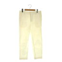 【中古】アナカ Unaca ホワイトコットンパンツ テーパード 38 白 /MI ■OS ■SH レディース 【ベクトル 古着】 250219(4)