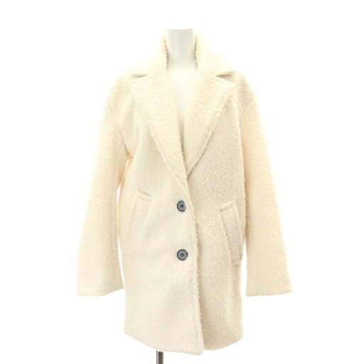 【中古】ベルシュカ Bershka ボアジャケット シングル S オフホワイト /SY ■OS レディース 【ベクトル 古着】 241008 【中古】ベルシュカ Bershka ボアジャケット シングル S オフホワイト /SY ■OS レディース 【ベクトル 古着】 241008