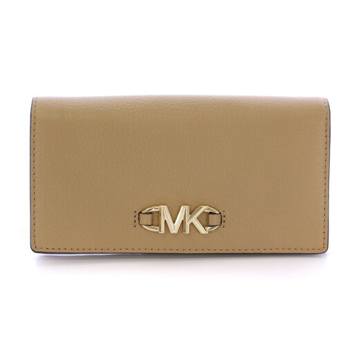 【中古】マイケルコース MICHAEL KORS 長財布 二つ折り MK ロゴ レザー ウォレット ベージュ /DK ■OF レディース 【ベクトル 古着】 250312 【中古】マイケルコース MICHAEL KORS 長財布 二つ折り MK ロゴ レザー ウォレット ベージュ /DK ■OF レディース 【ベクトル 古着】 250312