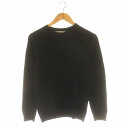 【中古】グリーンレーベルリラクシング ユナイテッドアローズ green label relaxing クルーネックニットプルオーバー セーター 長袖 ウール S 黒 ブラック /KO ■OS メンズ 【ベクトル 古着】 250117(4)