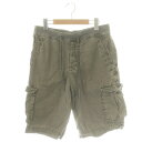 【中古】ジェームスパース JAMES PERSE カーゴ ショートパンツ ハーフパンツ 0 カーキグレー /DF ■OS ■AD メンズ 【ベクトル 古着】 241220(4)