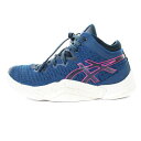 【中古】アシックス asics UNPRE ARS アンプレアルス バスケットボールシューズ バッシュー スニーカー 25.5cm 青 /MM ■OF メンズ ...