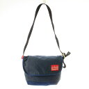 【中古】マンハッタンポーテージ Manhattan Portage メッセンジャーバッグ ショルダーバッグ キャンバス 紺 MP1605JRS /MM ■OF ...