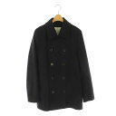 【中古】マッキントッシュ MACKINTOSH ウールメルトンPコート ミドル 38 紺 ネイビー /MI ■OS ■AD レディース 【ベクトル 古着】 250122(4)