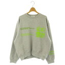 【中古】スライ SLYZ 24AW フォトロゴ PHOTO LOGO SW トップス トレーナー 長袖 プルオーバー コットン F グレー /YQ ■OS レディース 【ベクトル 古着】 250203(4)