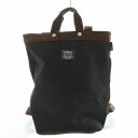 【中古】ルートート rootote 2WAY リュックサック ハンドバッグ キャンバス 黒 ブラック ■OS レディース 【ベクトル 古着】 250307
