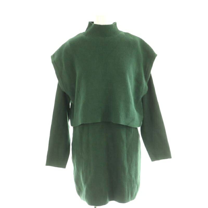 šۥޥ MOUSSY 22AW LAYERED MINI ɥ쥹 ԡ ˥å ߥ ٥ 쥤䡼 2å F ꡼ /ES...