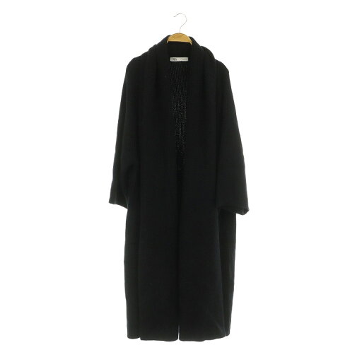 【中古】ザラ ZARA ショールカラー ニットコート ロング USA M ネイビー /MY ■OS レディース 【ベクトル 古着】 250310 【中古】ザラ ZARA ショールカラー ニットコート ロング USA M ネイビー /MY ■OS レディース 【ベクトル 古着】 250310