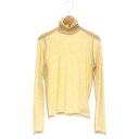 【中古】クラネ CLANE 23AW COMFORTABLE TURTLE TOPS トップス ニット カットソー カシミヤ混 2 ベージュ /DO ■OS レ...
