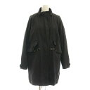 【中古】ベア ユク ムイ Bea Yuk Mui ジップアップミリタリージャケット 38 黒 ブラック /KO ■OS レディース 【ベクトル 古着】 250220(4)