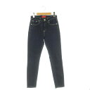 【中古】レッドカード RED CARD Anniversary Highrise ストレッチ デニム パンツ ジーンズ スキニー 22 インディゴ 26403H...