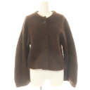 【中古】エストネーション ESTNATION 24AW ピュアファーカシミヤ カーディガン F 茶 /MI ■OS レディース 【ベクトル 古着】 250220|詳細画像