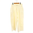 【中古】グッドグリーフ GOOD GRIEF! LAppartement MXGG07L CARGO PANTS カーゴパンツ ワイド S 白 /MI ■OS ...