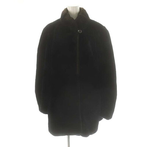 【中古】ILGWU USA製 ヴィンテージ ボアジャケット アウター 黒 /NR ■OS レディース 【ベクトル 古着】 250307 【中古】ILGWU USA製 ヴィンテージ ボアジャケット アウター 黒 /NR ■OS レディース 【ベクトル 古着】 250307