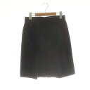 【中古】ユナイテッドアローズ UNITED ARROWS ウール ハーフパンツ タック 36 黒 ブラック /AT ■OS レディース 【ベクトル 古着】 250331(4)