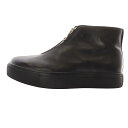 【中古】トシノスケタケガハラビューティフルシューズ TOSHINOSUKE TAKEGAHARA BEAUTIFUL SHOES ZIP UP SNEAKERS センタージップ ブーツ ショート 23.5cm 黒 ブラック /SR34 レディース 【ベクトル 古着】 250324(4)