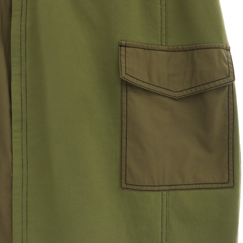 ブランド古着ベクトルプレミアム店の【中古】ダイアグラム グレースコンチネンタル Diagram GRACE CONTINENTAL ストレッチスカート タイト ミモレ ロング 36 カーキ /AT ■OS レディース 【ベクトル 古着】 250328｜アングル3