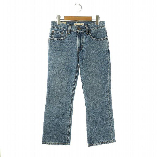 【中古】リーバイス Levi's MIDDY ANKLE BOOTCUT デニムパンツ ジーンズ スリムストレート ダメージ加工 24 ブルー /ES ■OS レディース 【ベクトル 古着】 250404 【中古】リーバイス Levi's MIDDY ANKLE BOOTCUT デニムパンツ ジーンズ スリムストレート ダメージ加工 24 ブルー /ES ■OS レディース 【ベクトル 古着】 250404