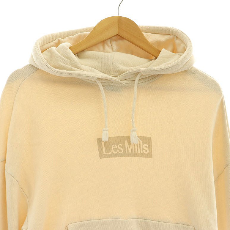 【中古】リーボック Reebok パーカー プルオーバー ロゴ S アイボリー /AT ■OS ■GY139 ■AX メンズ 【ベクトル 古着】 250404