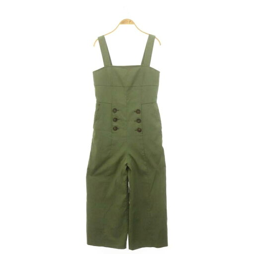 【中古】ジルスチュアート JILL STUART 22AW ジェロームオールインワン ワイドパンツ リネン混 0 カーキ /NR ■OS ■PN レディース 【ベクトル 古着】 250407 【中古】ジルスチュアート JILL STUART 22AW ジェロームオールインワン ワイドパンツ リネン混 0 カーキ /NR ■OS ■PN レディース 【ベクトル 古着】 250407