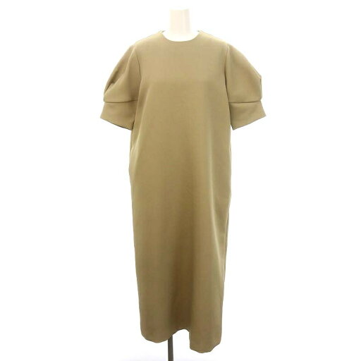 【中古】リムアーク rim.ark Tuck sleeve long OP ワンピース 半袖 ロング 36 ベージュ /NR ■OS ■PN レディース 【ベクトル 古着】 250407 【中古】リムアーク rim.ark Tuck sleeve long OP ワンピース 半袖 ロング 36 ベージュ /NR ■OS ■PN レディース 【ベクトル 古着】 250407