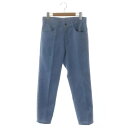 【中古】リーバイス Levi's Sta-Prest スラックスパンツ テーパードスリム クロップド スモークブルー /ES ■OS ■PN レディース 【ベクトル 古着】 250428