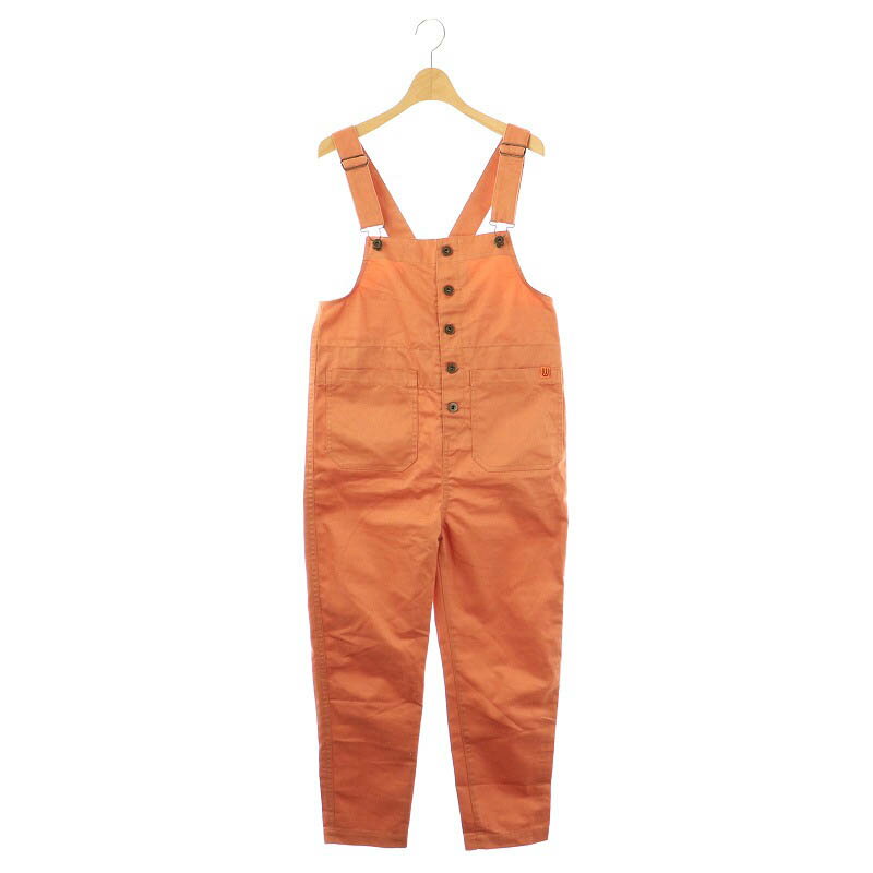 【中古】アメリヴィンテージ Ameri VINTAGE アメリ AMERI × ユニバーサルオーバーオール UNIVERSAL OVERALL サロペット オーバーオール S オレンジ /DF ■OS レディース 【ベクトル 古着】 250417