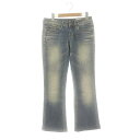 【中古】ジースターロウ G-Star RAW 3301 フレアデニムパンツ ストレッチ 26 ブルー /HK ■OS レディース 【ベクトル 古着】 250417(4)