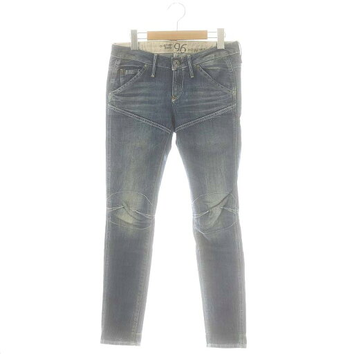 【中古】ジースターロウ G-Star RAW スリムデニムパンツ スキニー 25 ブルー GS3301 /HK ■OS レディース 【ベクトル 古着】 250417 【中古】ジースターロウ G-Star RAW スリムデニムパンツ スキニー 25 ブルー GS3301 /HK ■OS レディース 【ベクトル 古着】 250417