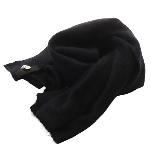 【中古】ハイダーアッカーマン Haider Ackermann ストール モヘヤ混 マフラー 黒 ブラック /SR9 ■SH メンズ 【ベクトル 古着】 250422 【中古】ハイダーアッカーマン Haider Ackermann ストール モヘヤ混 マフラー 黒 ブラック /SR9 ■SH メンズ 【ベクトル 古着】 250422