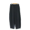 【中古】カレンソロジー Curensology ウールトロドロストパンツ ワイド F 紺 /MI ■OS レディース 【ベクトル 古着】 250423
