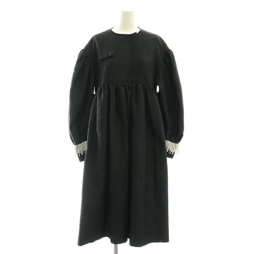 【中古】ビビィ Bibiy. MIA PEARL DRESS ドレス ワンピース ロング 長袖 F ブラック /HK ■OS レディース 【ベクトル 古着】 250422 【中古】ビビィ Bibiy. MIA PEARL DRESS ドレス ワンピース ロング 長袖 F ブラック /HK ■OS レディース 【ベクトル 古着】 250422