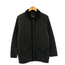 【中古】バブアー Barbour SWALEDALE JACKET キルトジャケット キルティング 中綿 XS ブラック /ES ■OS メンズ 【ベクトル 古着】 250509(4)