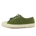 【中古】未使用品 スペルガ SUPERGA 2390 ミリタリー MILITARY スニーカー ローカット キャンバス 43 GREEN MILITARY-OFF WHITE /YO13 メンズ 【ベクトル 古着】 250702