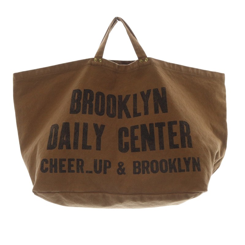 【中古】ドゥーズィエムクラス DEUXIEME CLASSE 24AW Logo bag big トートバッグ ハンドバッグ 茶色 ブラウン /SR9 レディース 【ベクトル 古着】 250612のサムネイル