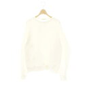 【中古】セルリ CELERI 25SS ロングスリーブプルオーバー DeuxiemeClasse取り扱い スウェット カットソー オフホワイト /DO ■OS ...