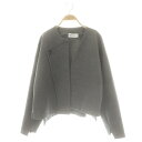 【中古】ナゴンスタンス nagonstans 23AW flap cardigan カーディガン M グレー /MI ■OS レディース 【ベクトル 古着】 250425