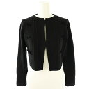 【中古】トッカ TOCCA 23AW PIXIE KNIT カーディガン ボレロ ニット XS ブラック /DF ■OS レディース 【ベクトル 古着】 250507