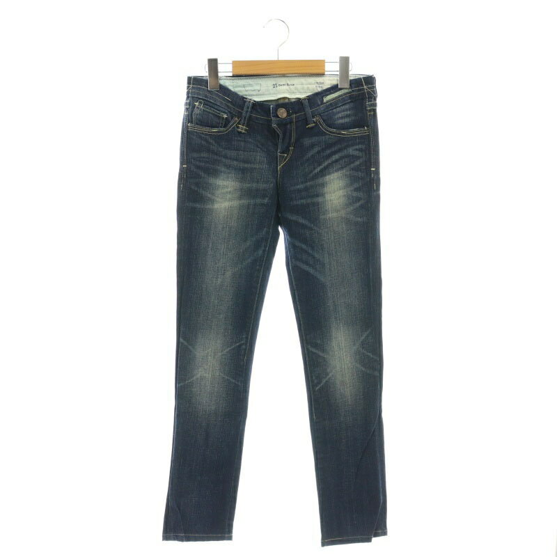 【中古】リーバイス Levi's デニムパンツ ジーンズ インディゴ 25 紺 ネイビー /AT ■OS ■GY39 ■AX レディース 【ベクトル 古着】 250625