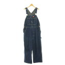 【中古】ディッキーズ Dickies オーバーオール パンツ デニム生地 36×34 青 ブルー /AQ ■OS ■GY39 ■AX メンズ レディース 【ベク...